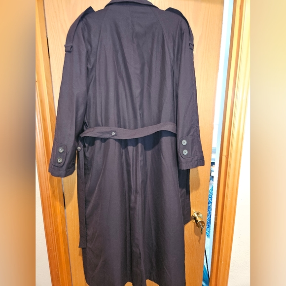 Vintage London Fog removable lined  Black Trench Coat - Picture 2 of 3